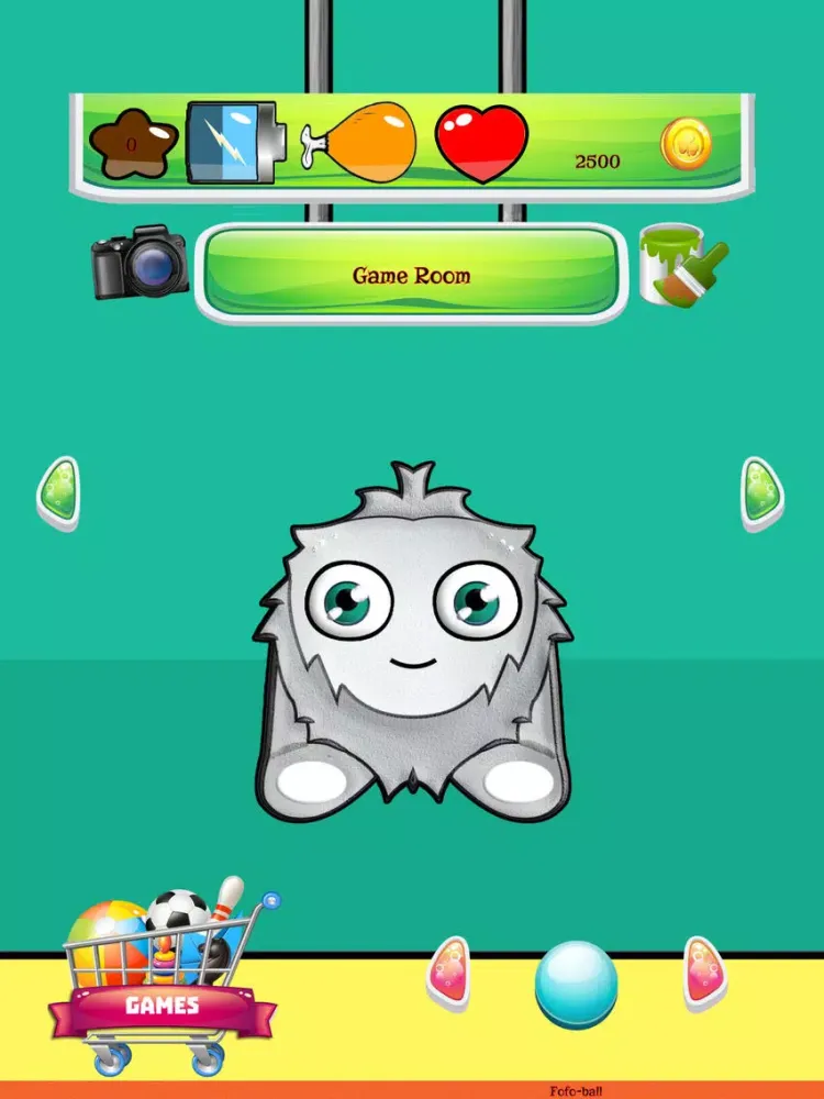 Fofo - A baby Bigfoot iPad  Screenshots