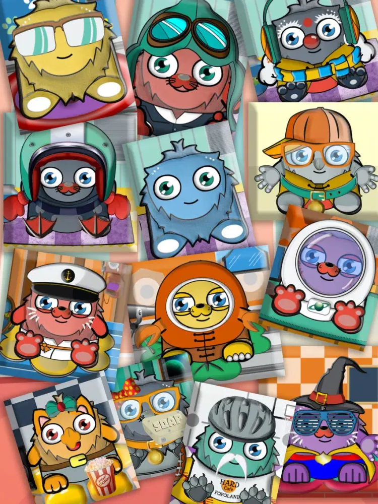 Fofo - A baby Bigfoot iPad  Screenshots