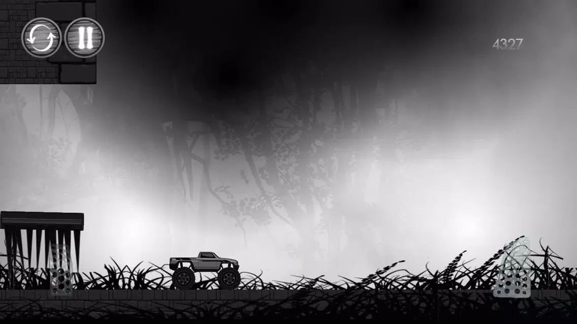 Micro Monster Truck - Scary Race应用截图
