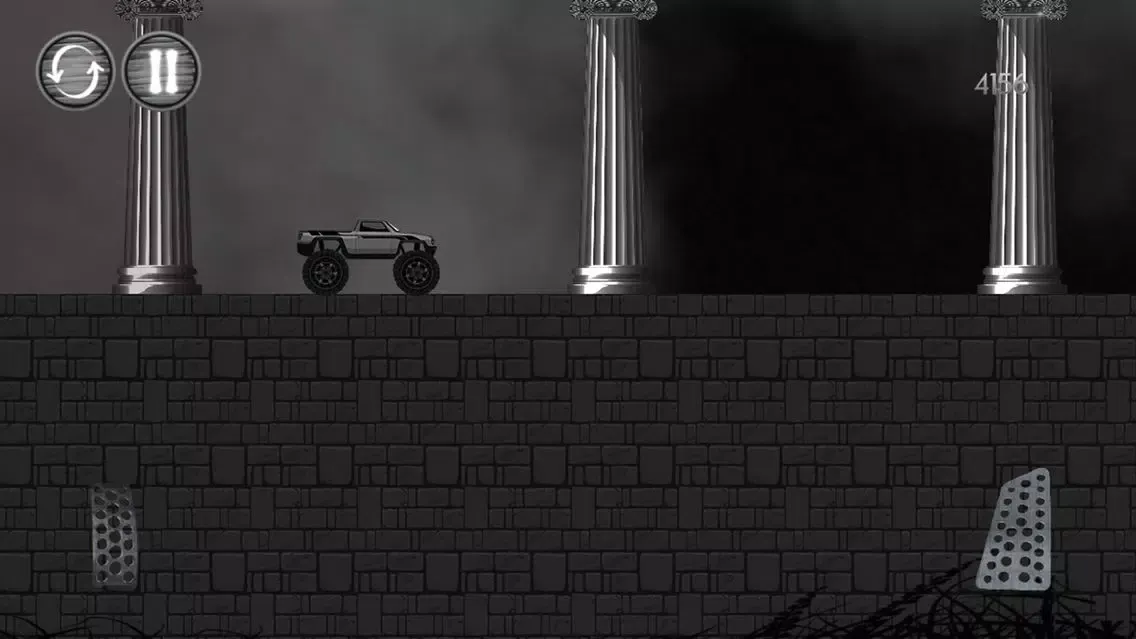 Micro Monster Truck - Scary Race应用截图