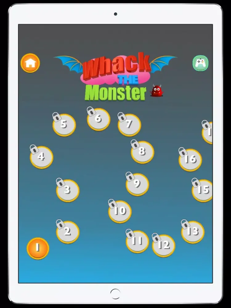 Whack The Cute Monsters iPad  Screenshots