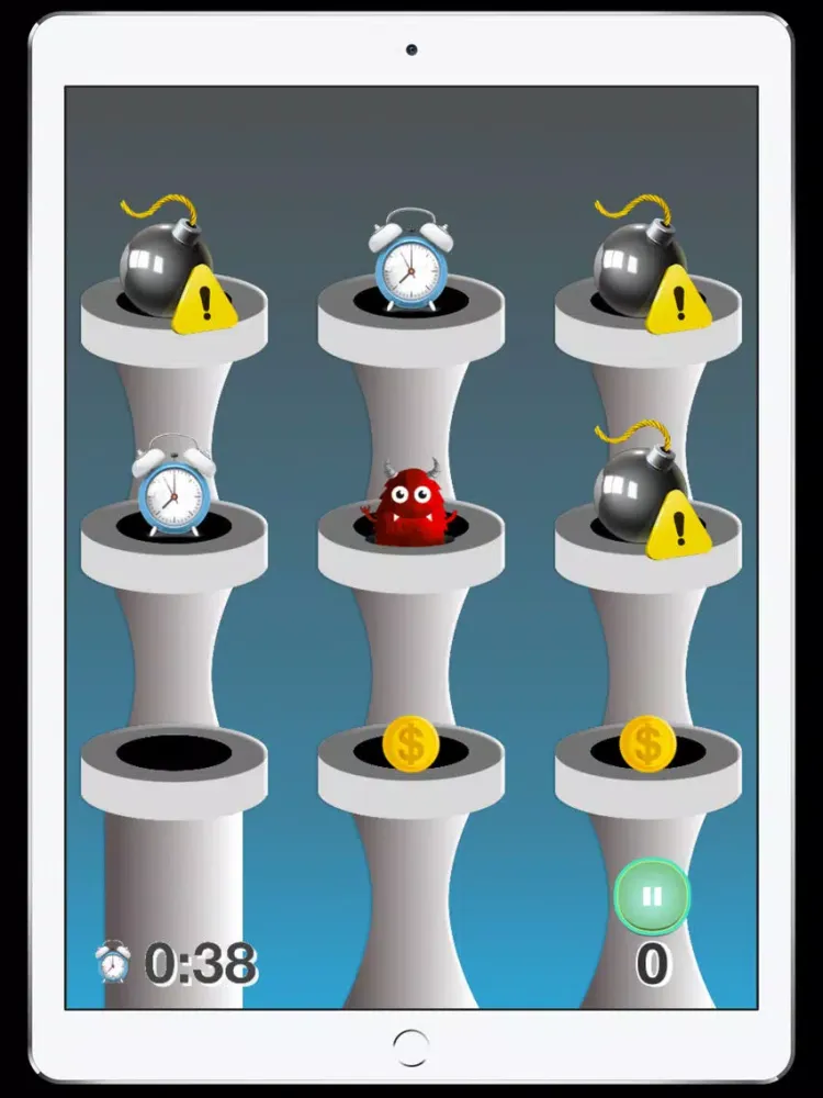 Whack The Cute Monsters iPad  Screenshots