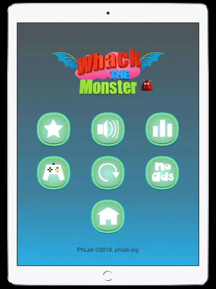 Whack The Cute Monsters iPad  Screenshots
