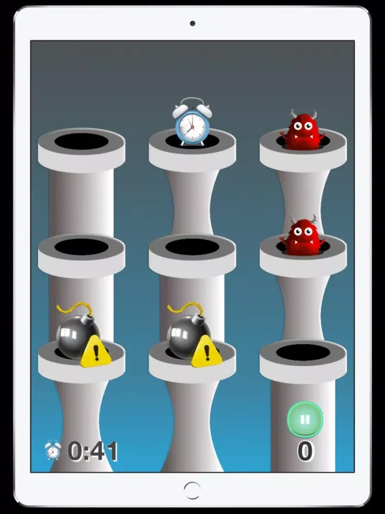 Whack The Cute Monsters iPad  Screenshots