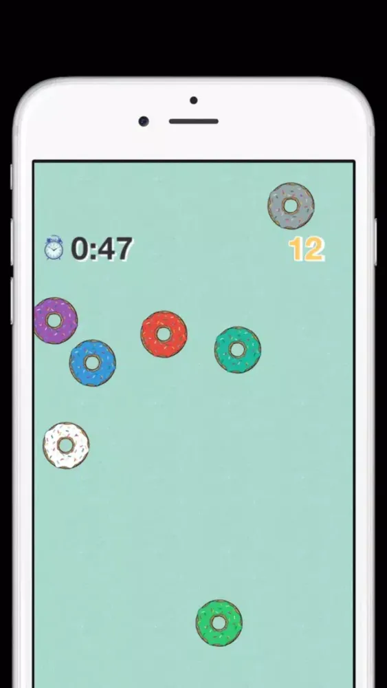 Food - Bowling Donuts - Mini Game Screenshots