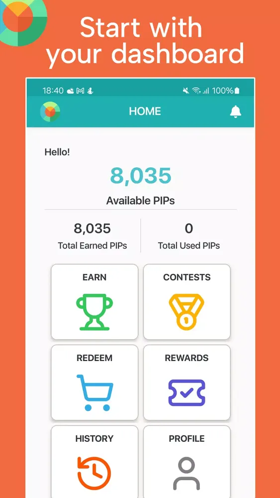 PIPs Rewards سکرین شاٹس