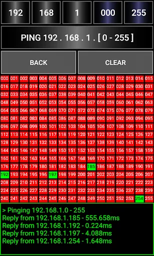 Tangkapan layar Network Tool Suite