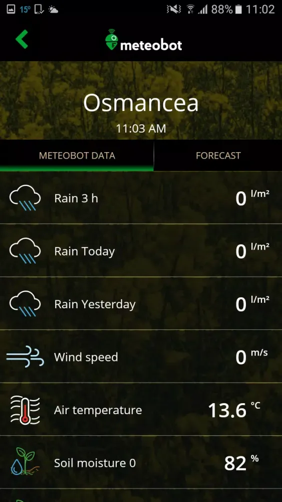 Meteobot應用截圖