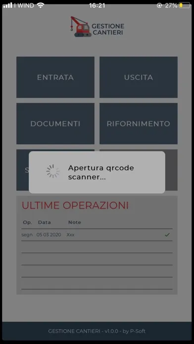Gestione cantieri应用截图