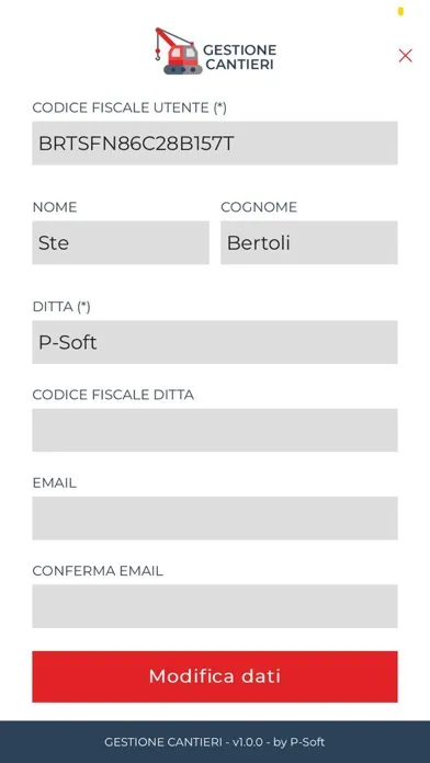 Gestione cantieri应用截图