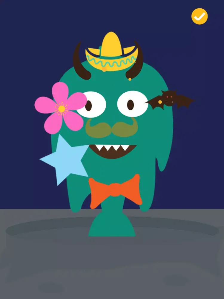 Kids Emotions Premium - Toddlers learn first words with cute Monsters iPad  스크린샷