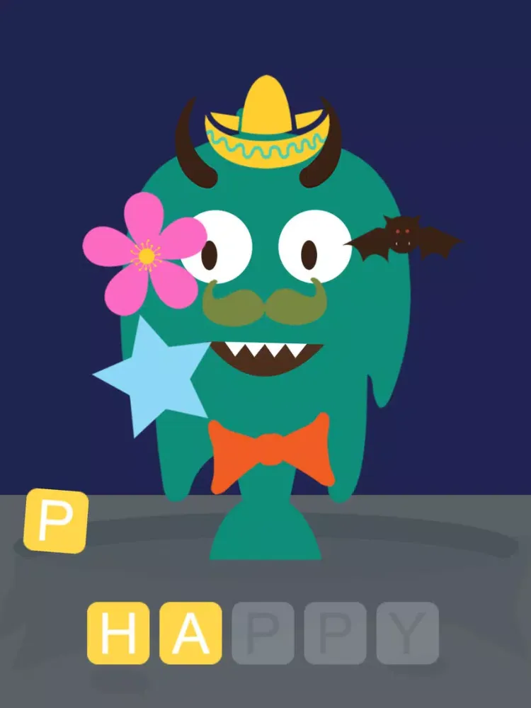 Kids Emotions Premium - Toddlers learn first words with cute Monsters iPad  스크린샷