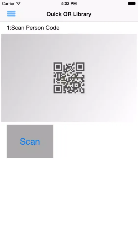 Capturas de tela do Quick QR Library