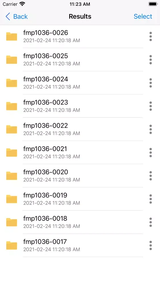 Capturas de tela do FPM COM