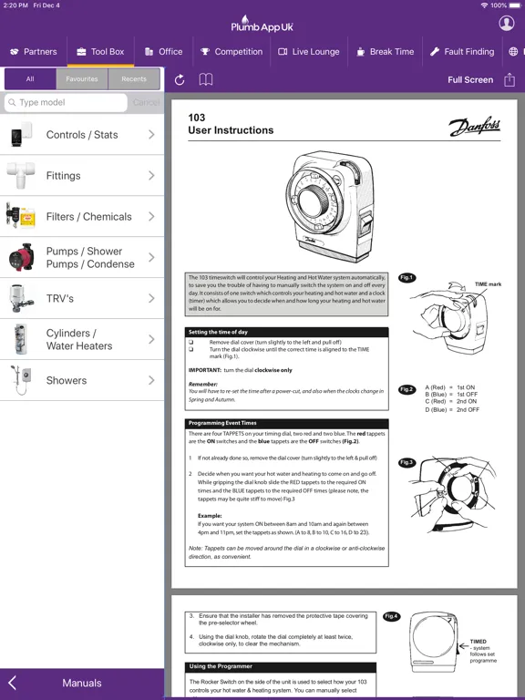 Capturas de tela do Plumb App Uk iPad 
