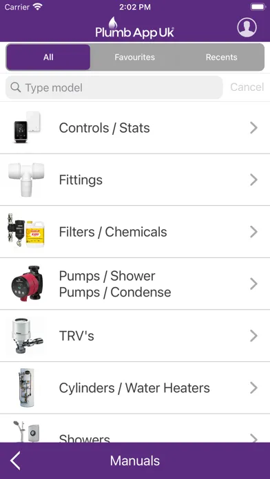 Capturas de tela do Plumb App Uk