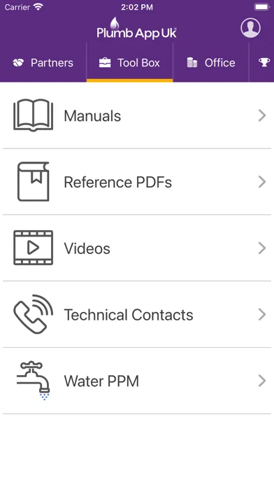 Capturas de tela do Plumb App Uk