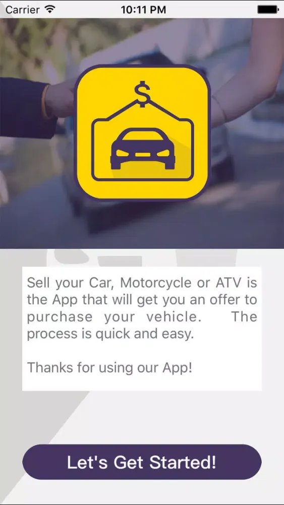 Capturas de tela do Sell Your Car, Motorcycle ATV