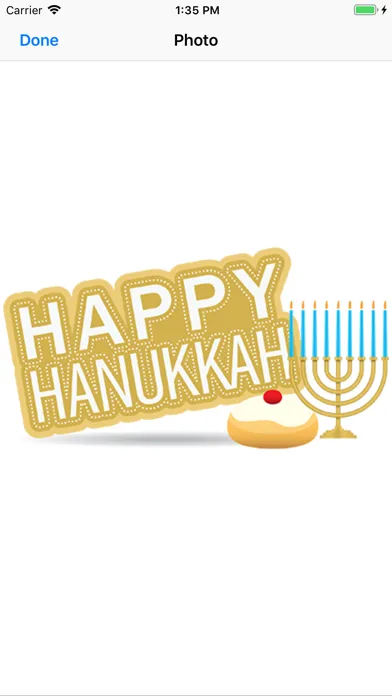 Hanukkah Chanukah Stickers スクリーンショット