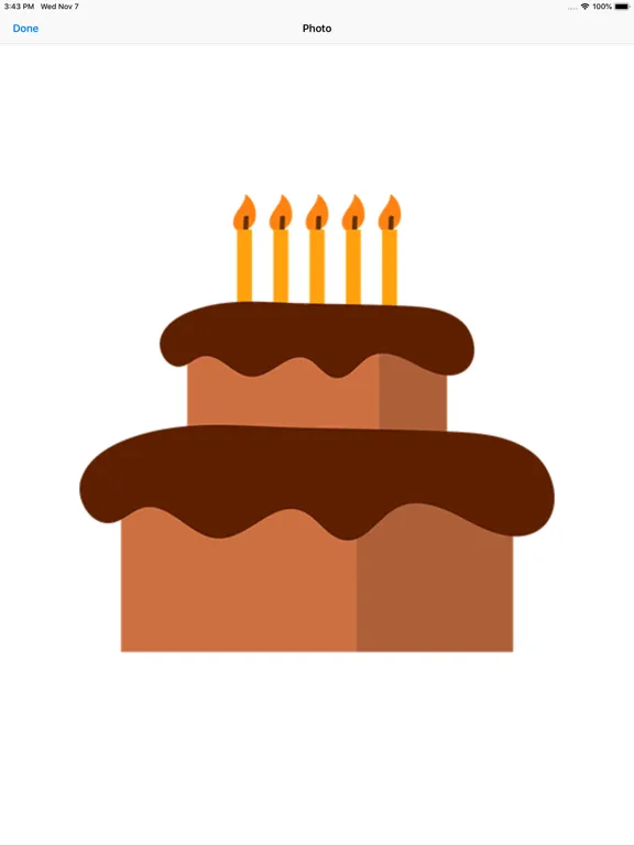Captures d'écran de Best Happy Birthday Stickers! iPad 