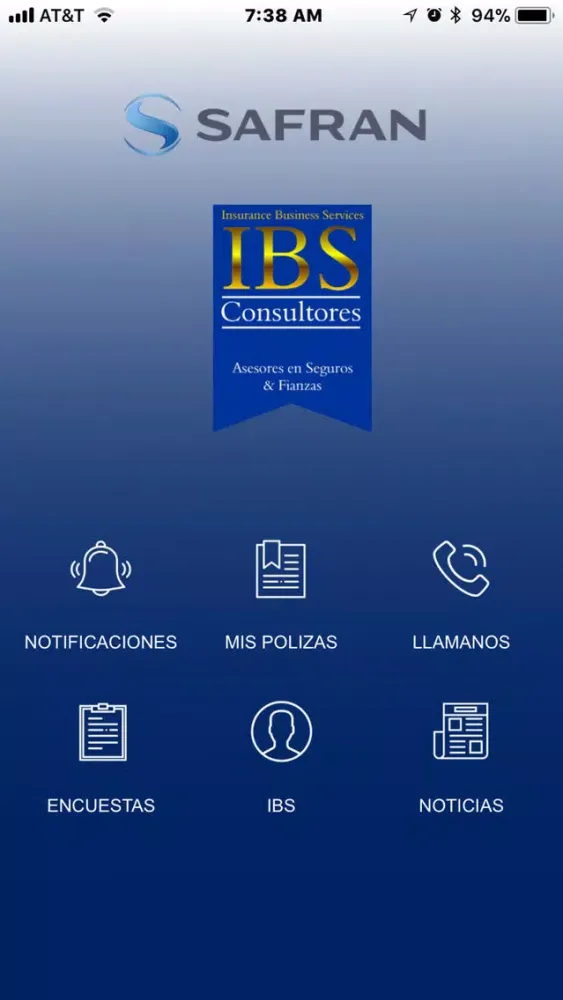 Screenshot di IBS SAFRAN