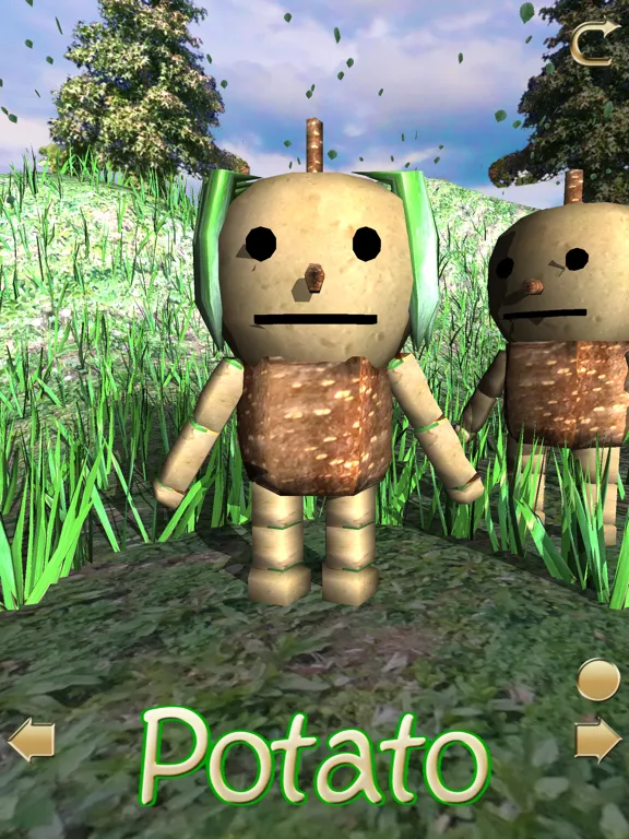 Ảnh chụp màn hình của Potato Hits Moguu iPad 