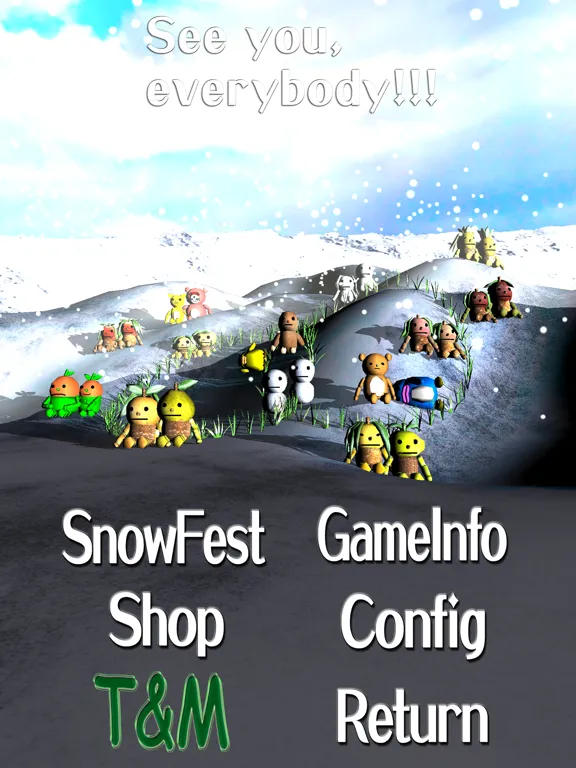 TREE Snow Festival Mar 2021 iPad  Screenshots