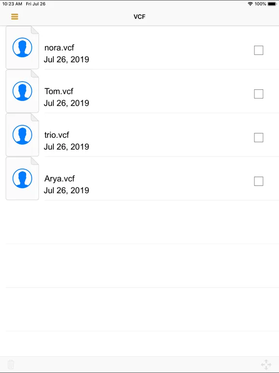 Zrzuty ekranu MyDocumentVault - Virtual USB iPad 