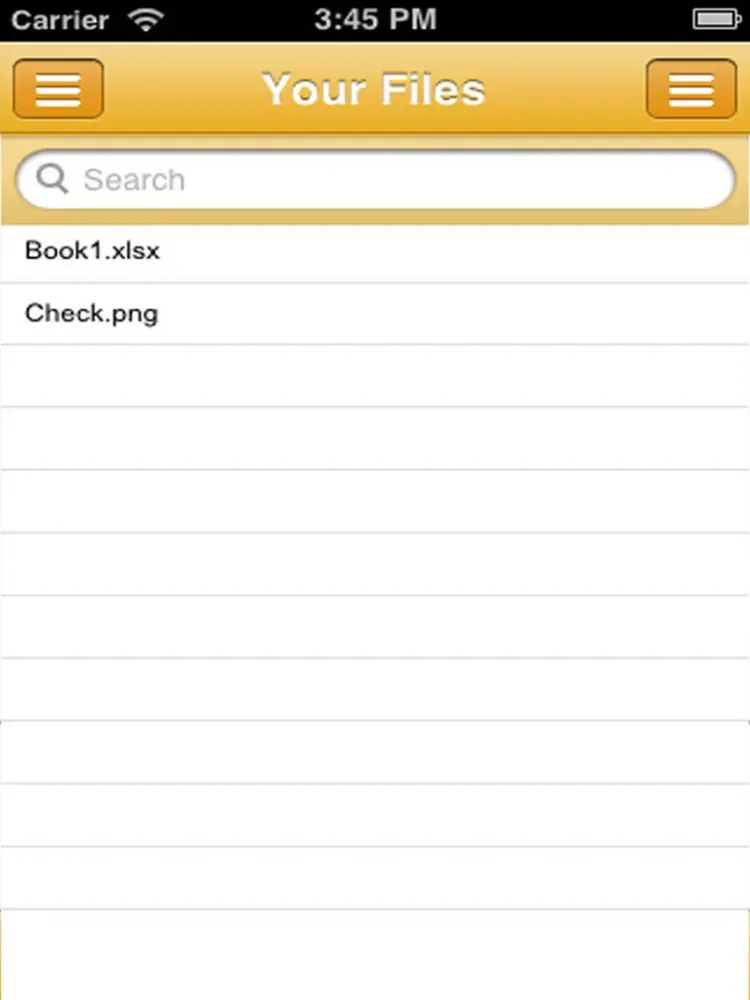 MyDocumentVault Lite - USB Disk to Store/View Docs iPad 应用截图
