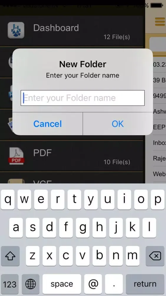 MyDocumentVault Lite - USB Disk to Store/View Docs应用截图