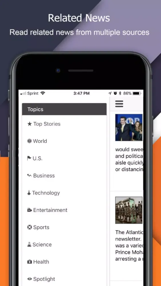 NewsHunt Screenshots
