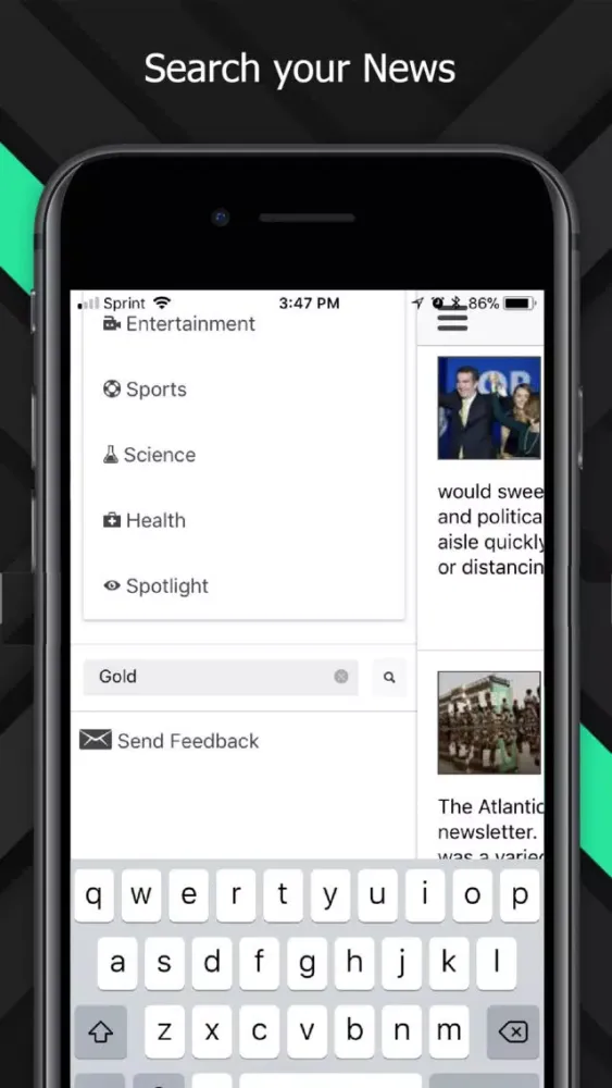NewsHunt Screenshots