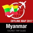 Myanmar Tourist Guide + Offline Map