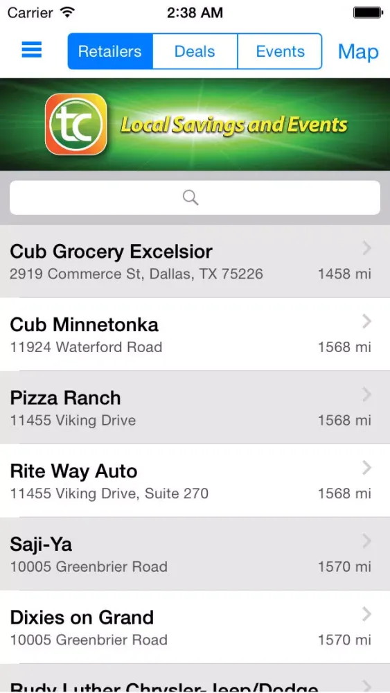 Captures d'écran de Twin Cities App