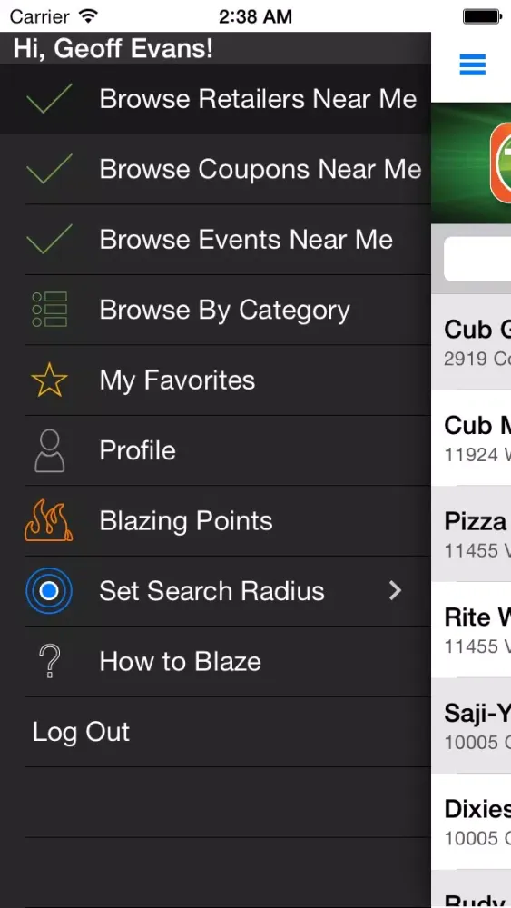 Captures d'écran de Twin Cities App