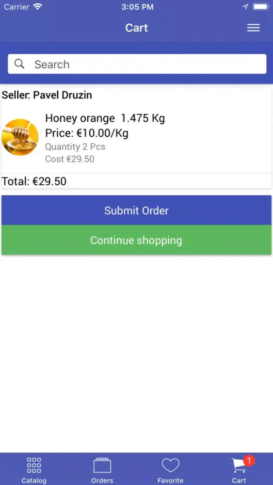 iDelivery - Delivery with love سکرین شاٹس