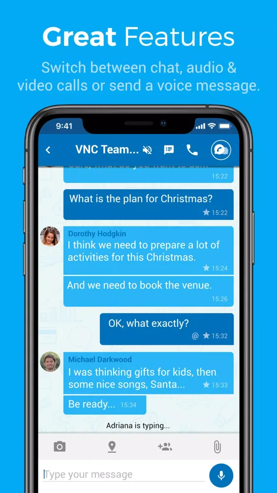 VNCtalk Screenshots