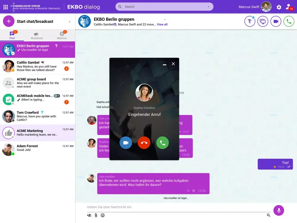 Скриншоты EKBO Dialog iPad 