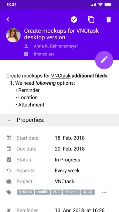 VNCtask স্ক্রিনশট