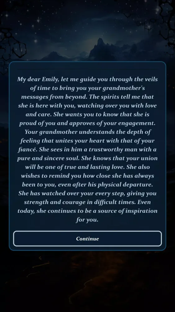 Psychic readings - Mystic Q&A Screenshots