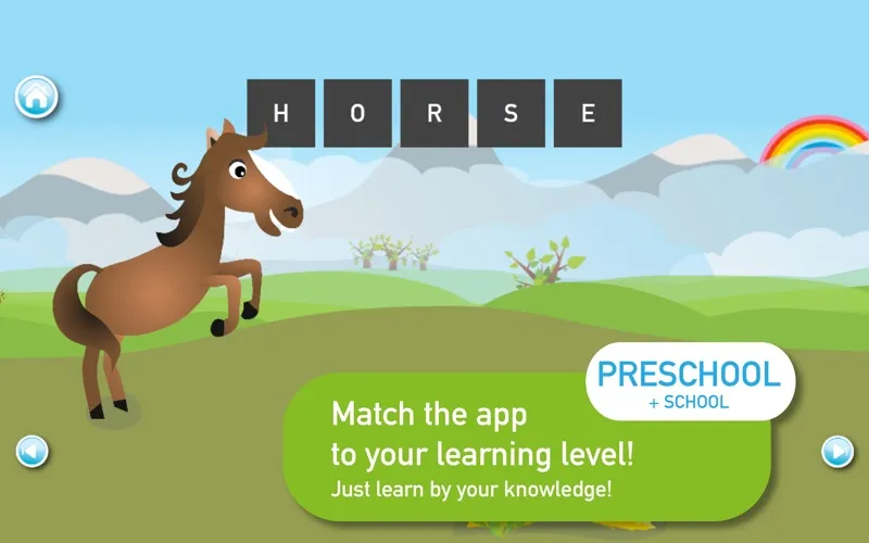 Captures d'écran de KIDS LEARN ANIMAL WORDS