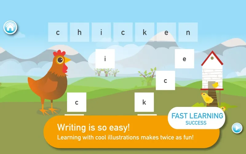 Captures d'écran de KIDS LEARN ANIMAL WORDS