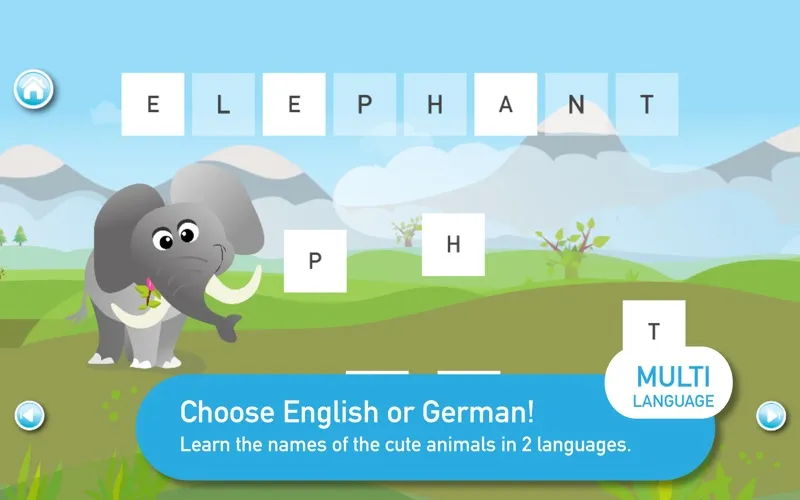 Captures d'écran de KIDS LEARN ANIMAL WORDS