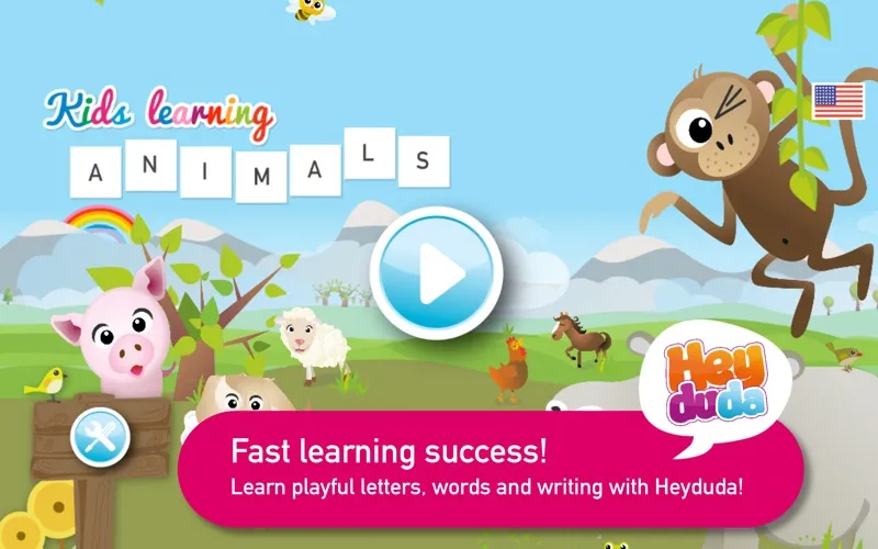 Captures d'écran de KIDS LEARN ANIMAL WORDS