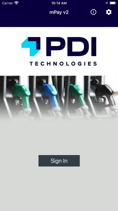 Zrzuty ekranu PDI mPay