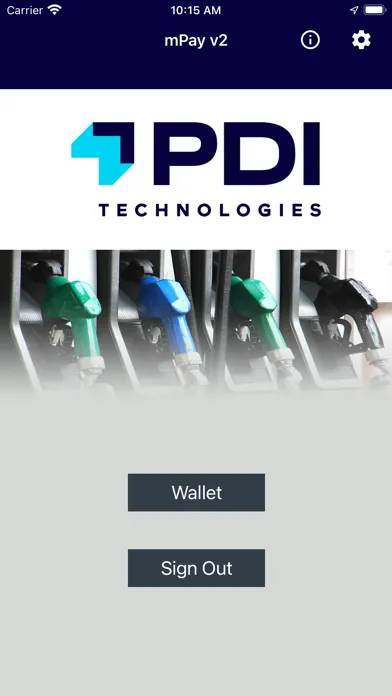 Zrzuty ekranu PDI mPay