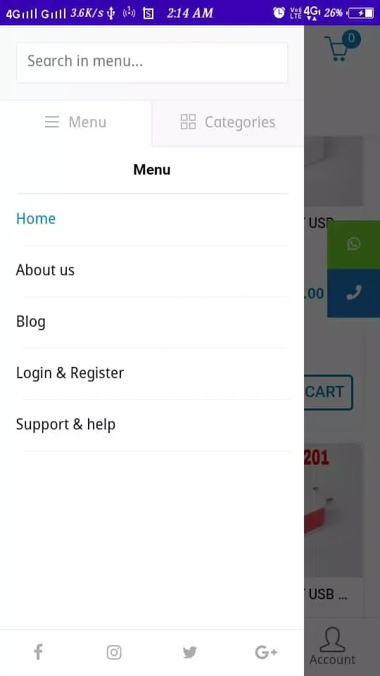 JPU Mobile Screenshots