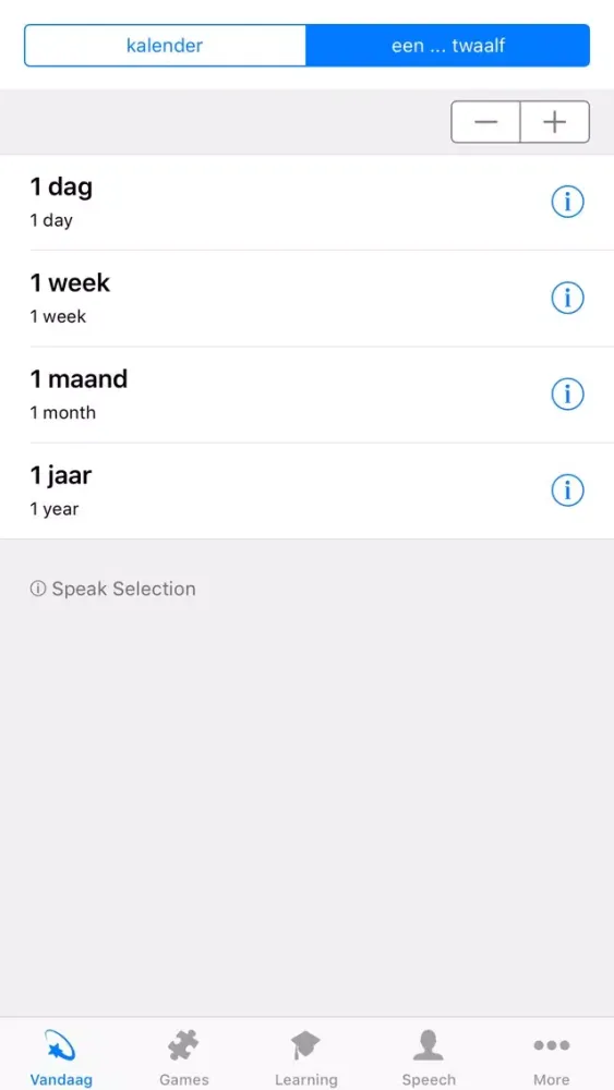 Learn Dutch - Calendar स्क्रीनशॉट