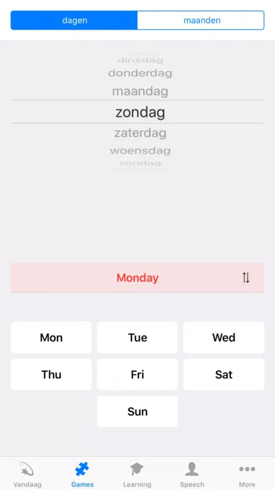 Learn Dutch - Calendar स्क्रीनशॉट