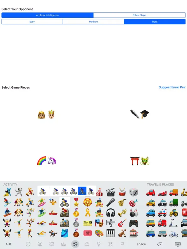 TicTacMoji - Play Tic Tac Toe with Emoji iPad  スクリーンショット